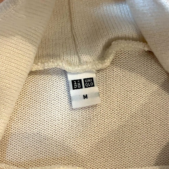 UNIQLO Turtleneck white longsleeve dress - Picture 3 of 4
